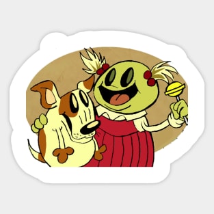 Cartoon is so funny and color Sticker